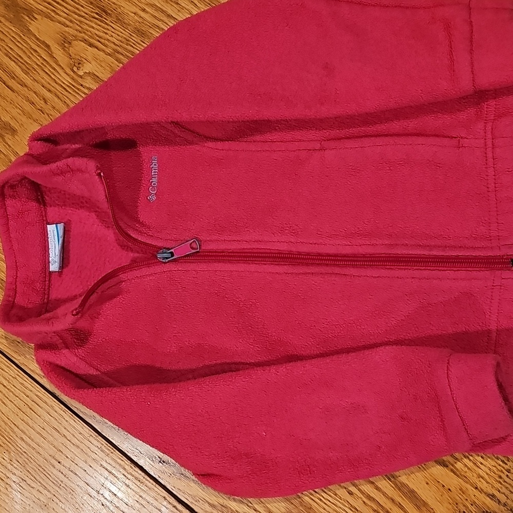 Columbia Kids Fleece Jacket - Bright Fuschia
